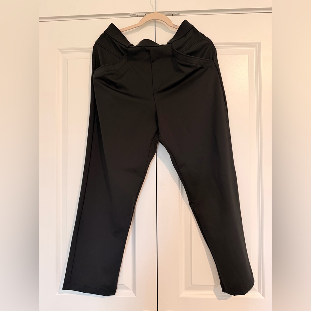 HALARA Flex High Waisted 7/8 Work Tapered Pants with Pockets